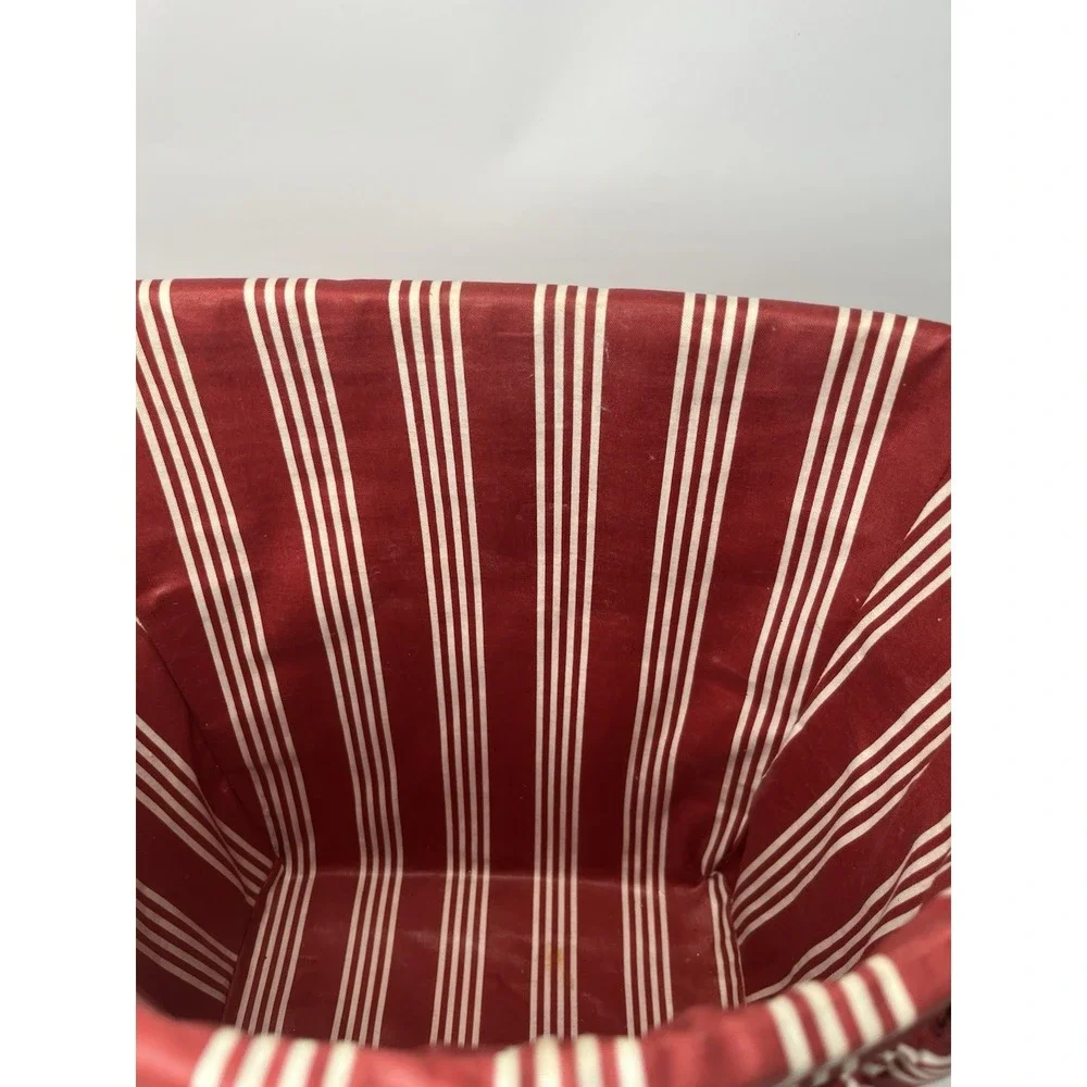 Longaberger 1998 Winter Wishes With Liner Cottagecore Holiday Basket